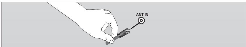 SAMSUNG LN46A750 - Connexion vidéo - 1