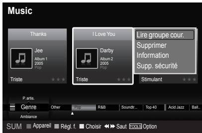 SAMSUNG LN46A750 - Modification de l'information sur l'ambiance - 2