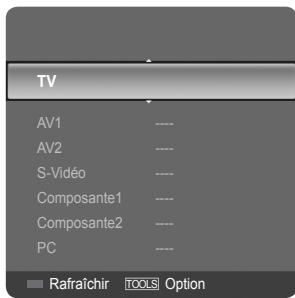 SAMSUNG LN46A750 - Pour sélectionner la source - 2