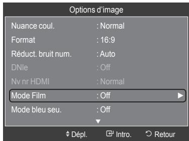 SAMSUNG LN46A750 - Réglage du Motion Plus 120Hz aut. - 1