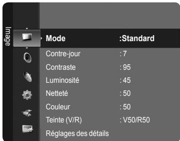 SAMSUNG LN46A750 - Visualisation des menus - 2