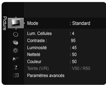 SAMSUNG PS50B855 - Maniement de l'affichage à l'écran - 2