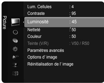 SAMSUNG PS50B855 - Maniement de l'affichage à l'écran - 4