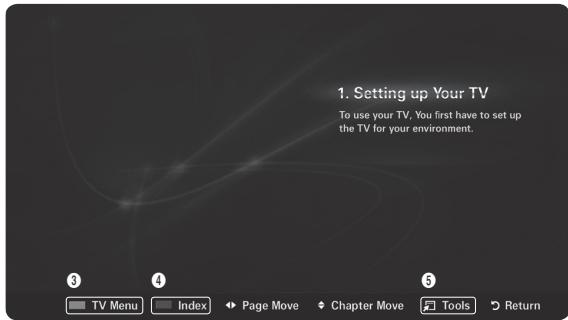 SAMSUNG PS50B855 - Installation de la clé USB pour afficher le manuel électronique - 3