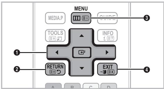 SAMSUNG UE-22C4000 - Navigation dans les menus - 1