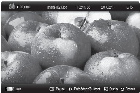 SAMSUNG UE-22C4000 - Visualisation d'une photo (ou d'un diaporama) - 1