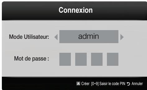 SAMSUNG UE-40C6730US - Connexion au compte - 1