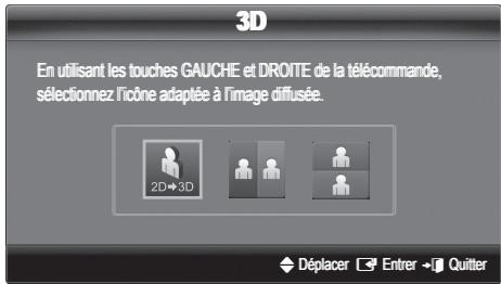 SAMSUNG UE-40C8000XW - Visionnage d'une image 3D - 2