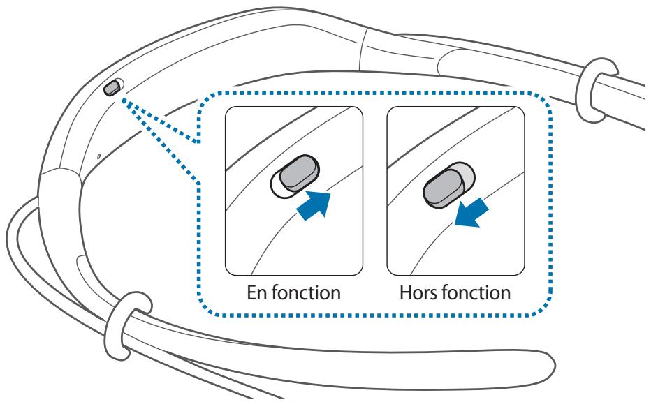 SAMSUNG LEVEL U - Mise en fonction et hors fonction du casque - 1