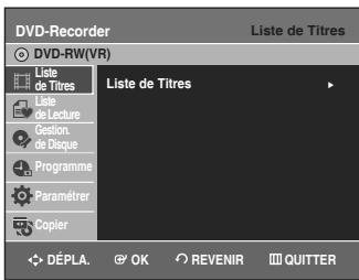 SAMSUNG DVD-VR336 - Formatage du disque - 2