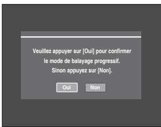 SAMSUNG DVD-VR336 - Configuration du balayage progressif - 1