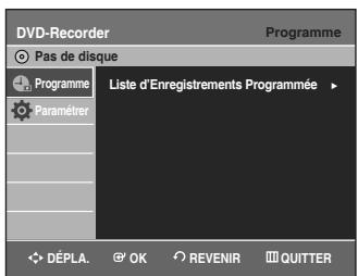 SAMSUNG DVD-VR336 - Réglage de la date et de l'heure - 1