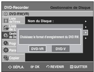 SAMSUNG DVD-VR336 - Formats d'enregistrement - 2