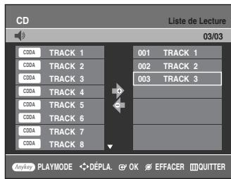 SAMSUNG DVD-VR336 - Programmation des pistes - 3
