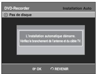 SAMSUNG DVD-VR336 - Branchement et réglage automatique - 2