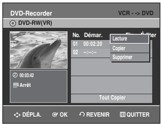 SAMSUNG DVD-VR336 - Copie du magnétoscope au DVD - 6