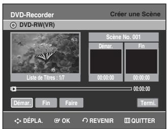 SAMSUNG DVD-VR336 - Création d'une Liste de Lecturet - 3