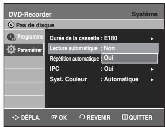 SAMSUNG DVD-VR336 - Lecture automatique - 1
