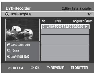 SAMSUNG DVD-VR336 - Copie du DVD au magnétoscope - 4