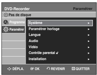SAMSUNG DVD-VR336 - Configuration des options audio - 1