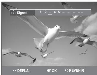SAMSUNG DVD-VR336 - Suppression d'un signet - 2