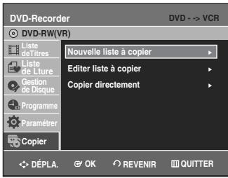SAMSUNG DVD-VR336 - Copie du DVD au magnétoscope - 3