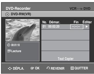 SAMSUNG DVD-VR336 - Copie du magnétoscope au DVD - 4