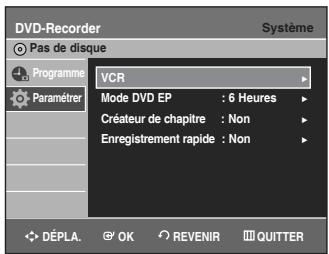 SAMSUNG DVD-VR336 - Enregistrement rapide - 2