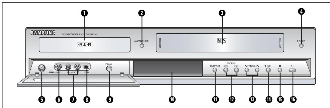 SAMSUNG DVD-VR336 - Façade (DVD-VR331, DVD-VR336) - 1