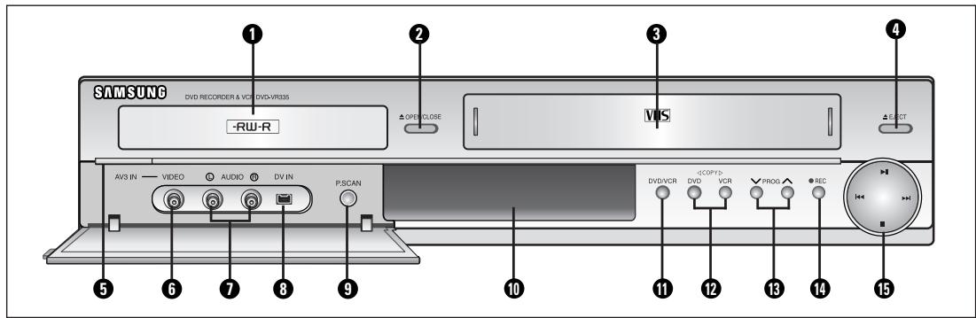 SAMSUNG DVD-VR336 - Façade (DVD-VR331, DVD-VR336) - 2