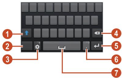 SAMSUNG GALAXY ACE 2 I8160 - Text mit der Samsung-Tastatur eingeben - 2