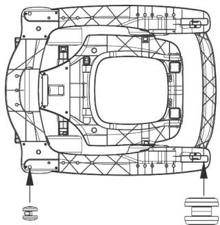 COSTWAY Trotteur bébé - Installer les roues - 1