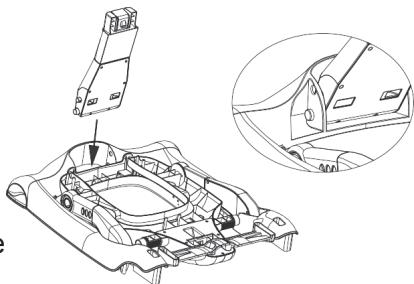 COSTWAY Trotteur bébé - Installer le pied avant - 1