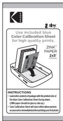 KODAK Printomatic - CHARGER LE PAPIER DANS L'IMPRIMANTE - 1