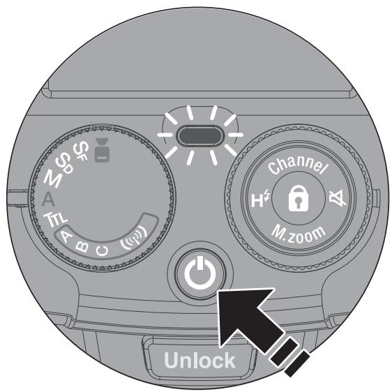 FUJIFILM EF60 - Allumer l'appareil - 1