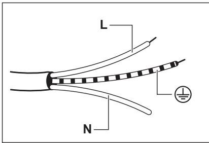 ELECTROLUX EGS6414W - EGS6414T - EGS6414X - Câble de connexion - 1