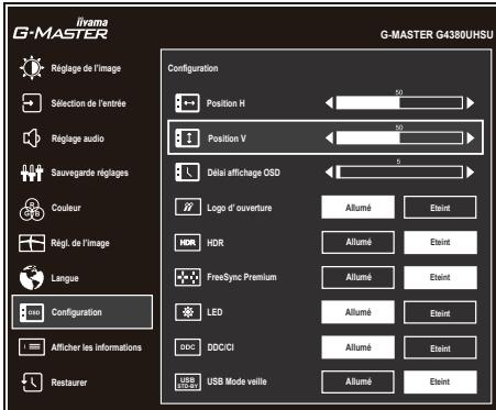 IIYAMA G4380UHSU - UTILISATION DU MONITEUR - 2