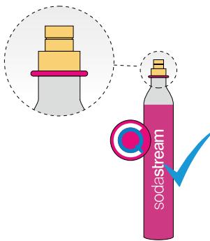 SODASTREAM ARTNLV - CYLINDRE DE GAZ SODASTREAM® QUICK CONNECT - 1