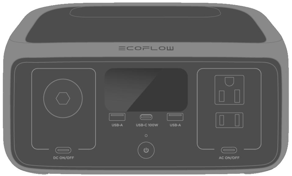ECOFLOW BP0286 - Mise sous/hors tension - 1