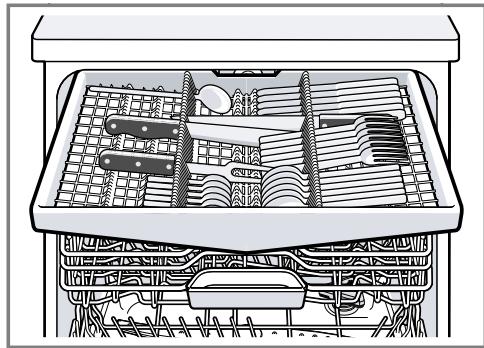 BOSCH SMS2HVI02E - Tiroir à couverts - 1