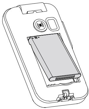 DORO LEVAL30 - Insérer la batterie - 1