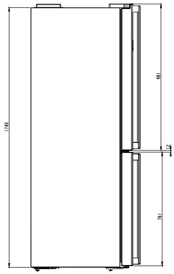 TELEFUNKEN R4P488X2 - R4P488K2 - Dimensions - 2