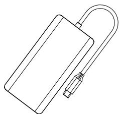 Akashi ALTHUB9IN1TC - Manuel d'utilisation - 1