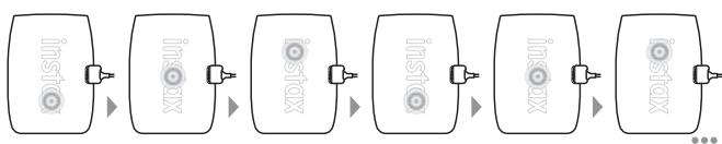 FUJIFILM Instax Mini Link III - Sequence de clignotement de la LED lors de la charge - 2