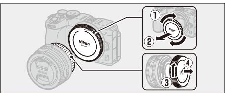 NIKON Z30 + 16-50 DX - Fixation d'un objectif - 1