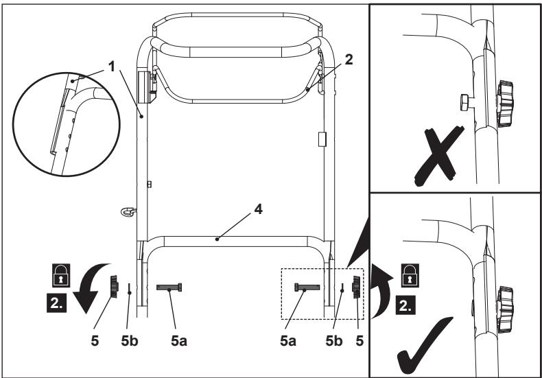 BRICO DEPOT FPLMP196SP51 - Barre de guidon supérieure - 1
