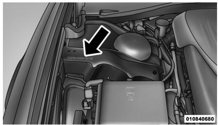 Chrysler 300 (2012) - NUMÉRO D'IDENTIFICATION DU VÉHICULE - 2