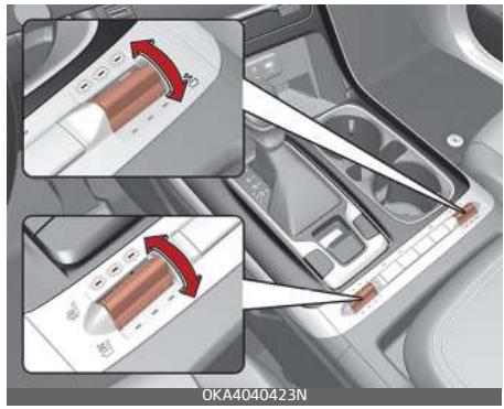 KIA Carnival (2021) - Chauffage de siège (selon l'équipement) - 2