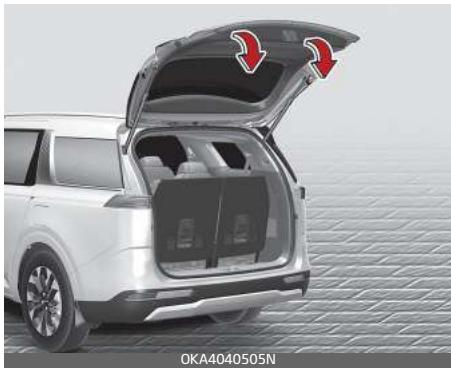 KIA Carnival (2021) - Mise en garde - 1