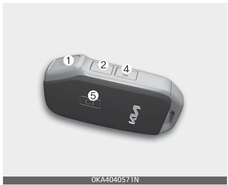 KIA Carnival (2021) - Clé intelligente (selon l'équipement) - 1